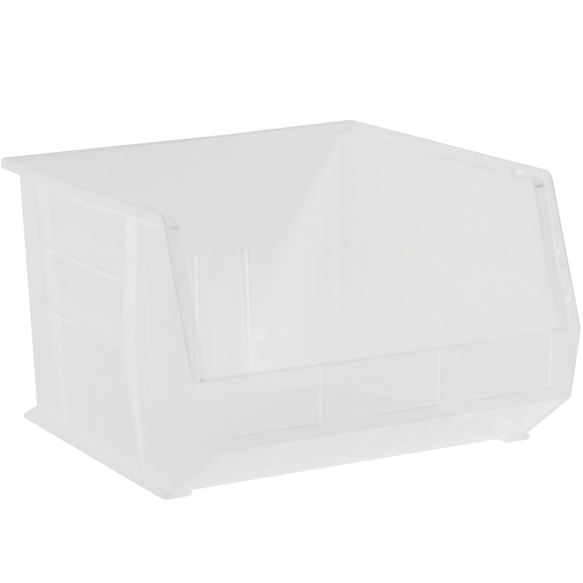 18" x 16 1/2" x 11 Clear Plastic Stack & Hang Bin Boxes