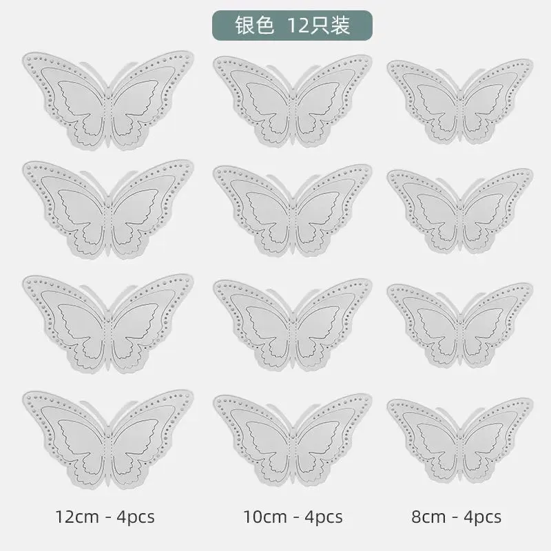 3D Butterfly Wall Stickers - (S39)