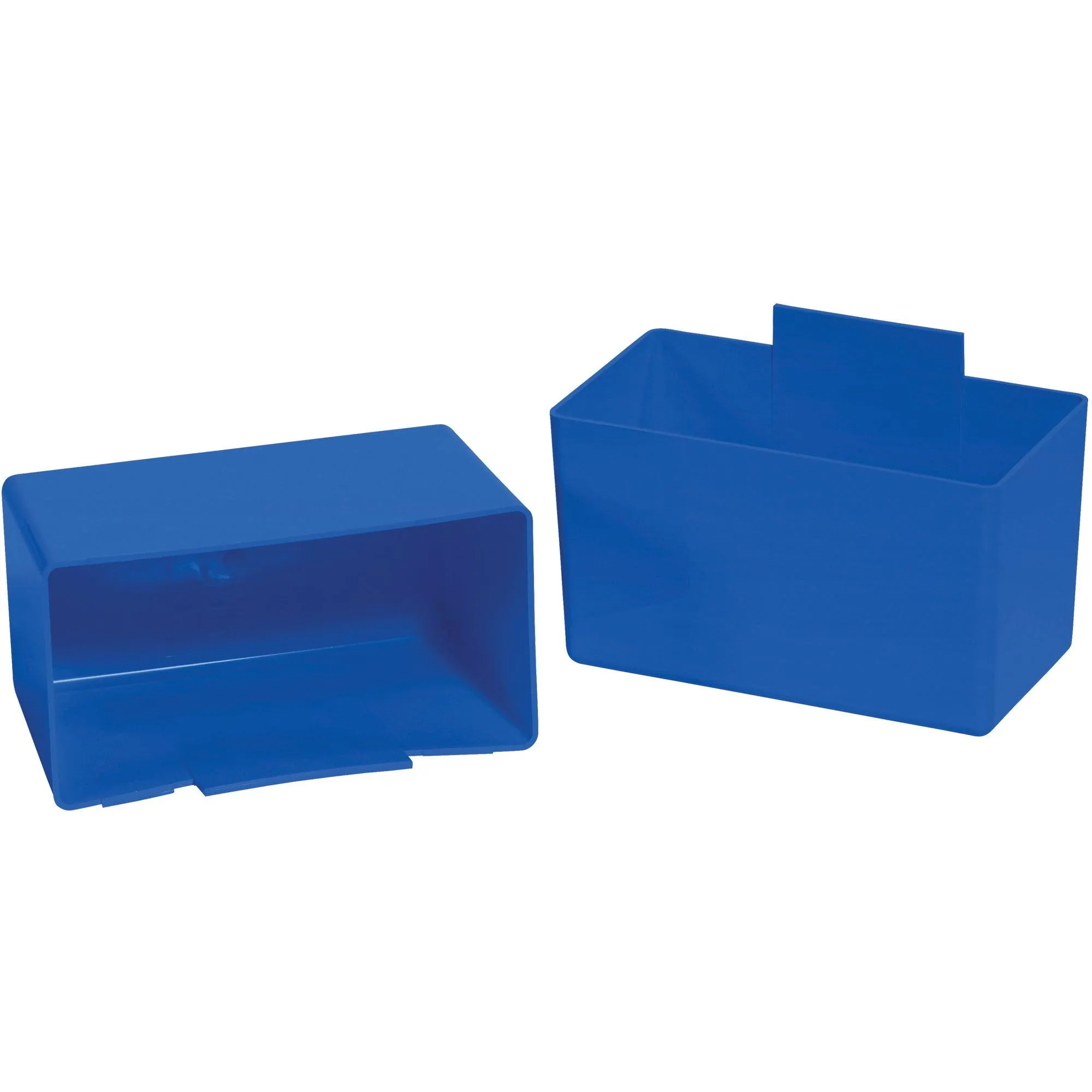 5 1/8 x 2 3/4 x 3" Blue Shelf Bin Cups