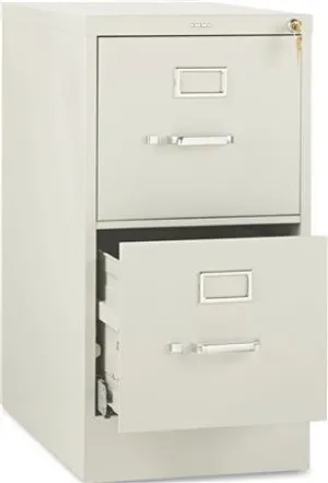 510 Series Two-Drawer Full-Suspension File Letter 29H X25D Light Gray