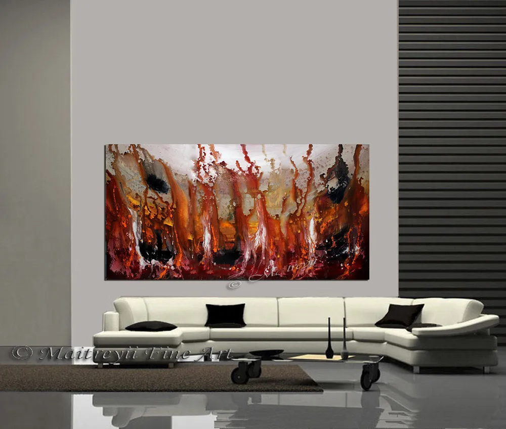 Abstract Paintings  Modern Art For Luxury Homes | Rising in Love