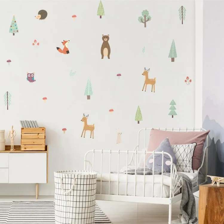 Animal Kingdom Wall Decal | Woodland Forest