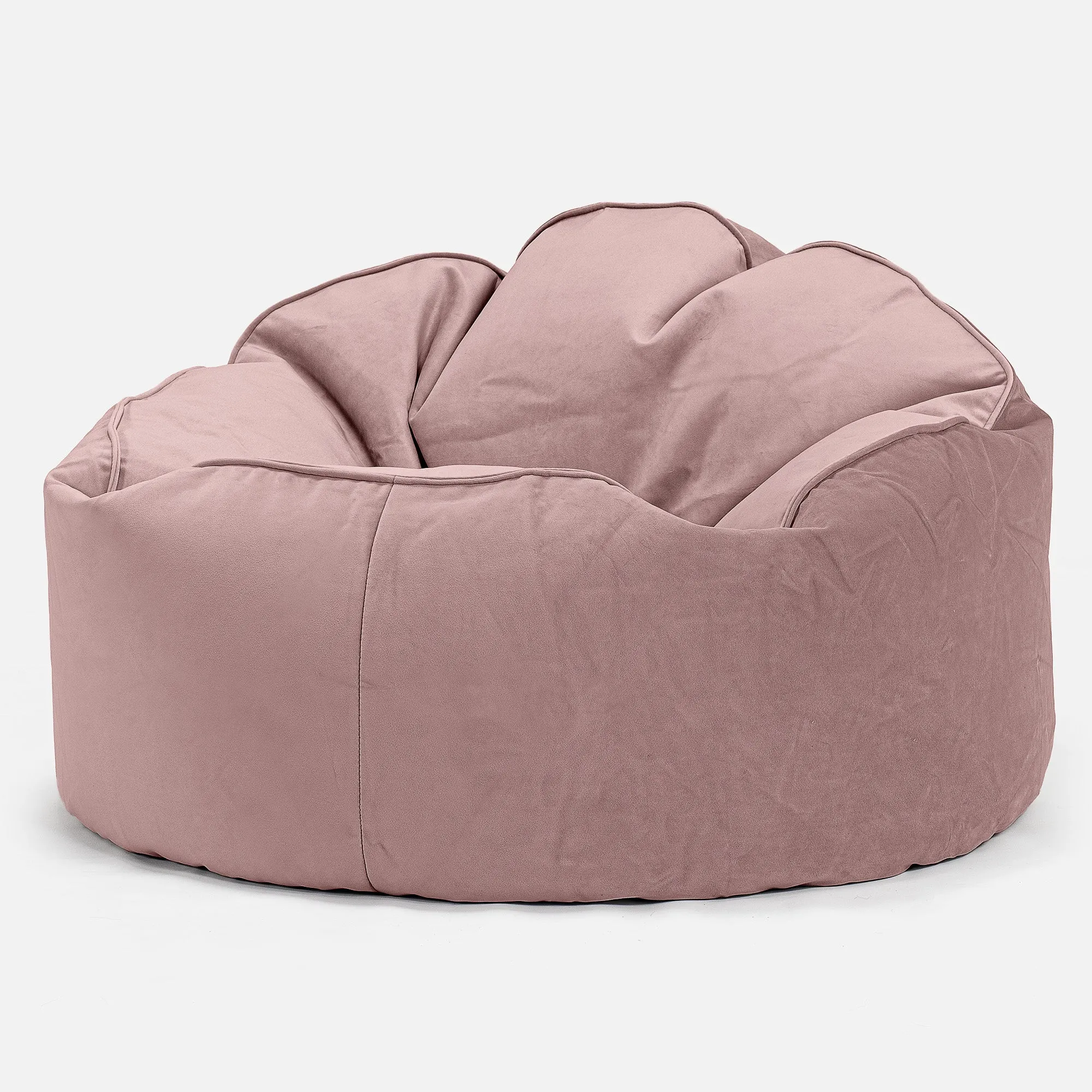 Archi Bean Bag Chair - Velvet Rose Pink