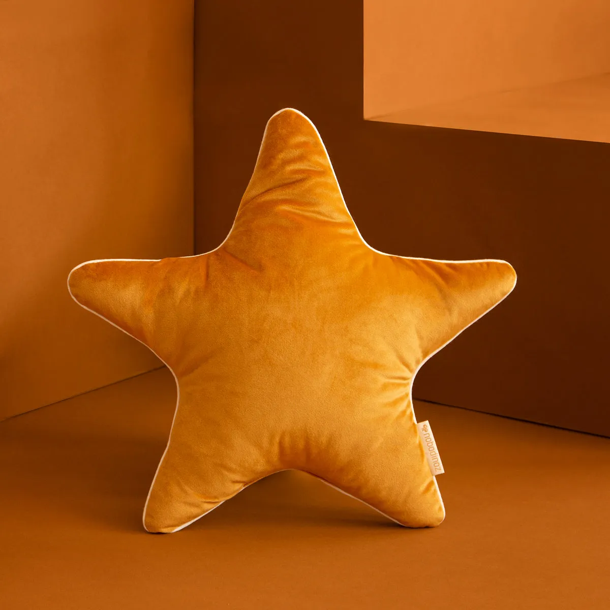 Aristote Star Cushion • Velvet Farniente Yellow