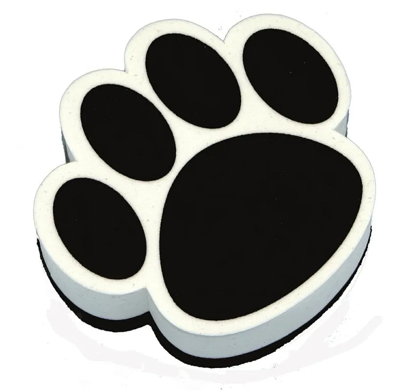 Ashley Productions Black Paw Magnetic Whiteboard Eraser