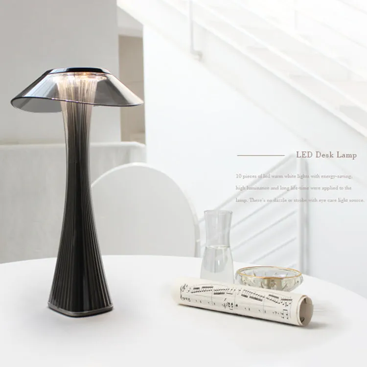 Aurora Mushroom Table Lamp | Starry Grey