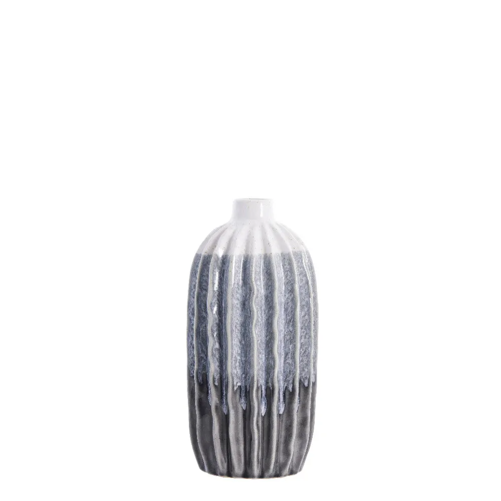 Aysia vase H28 cm. white