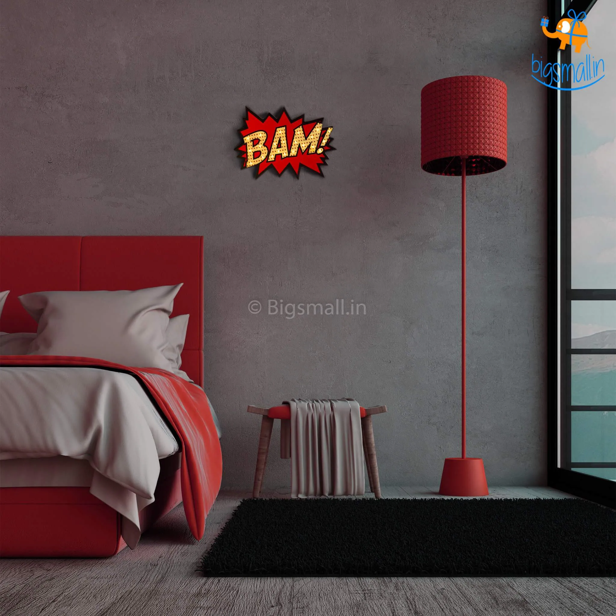 BAM! POW! LED Lamp