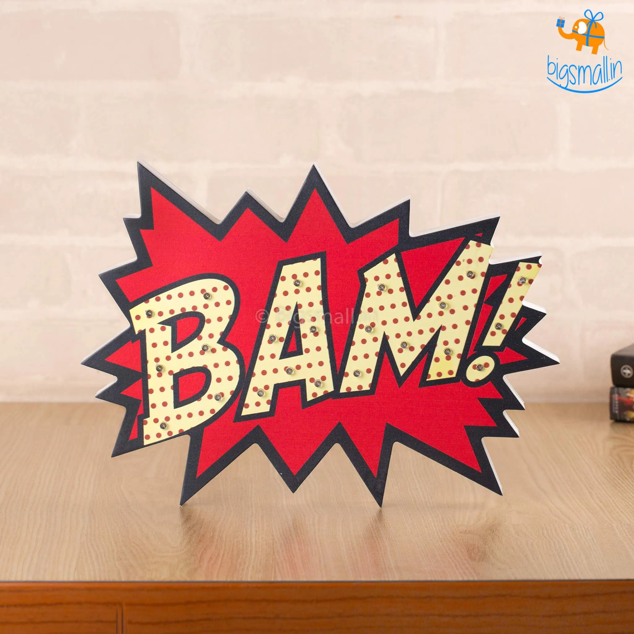 BAM! POW! LED Lamp