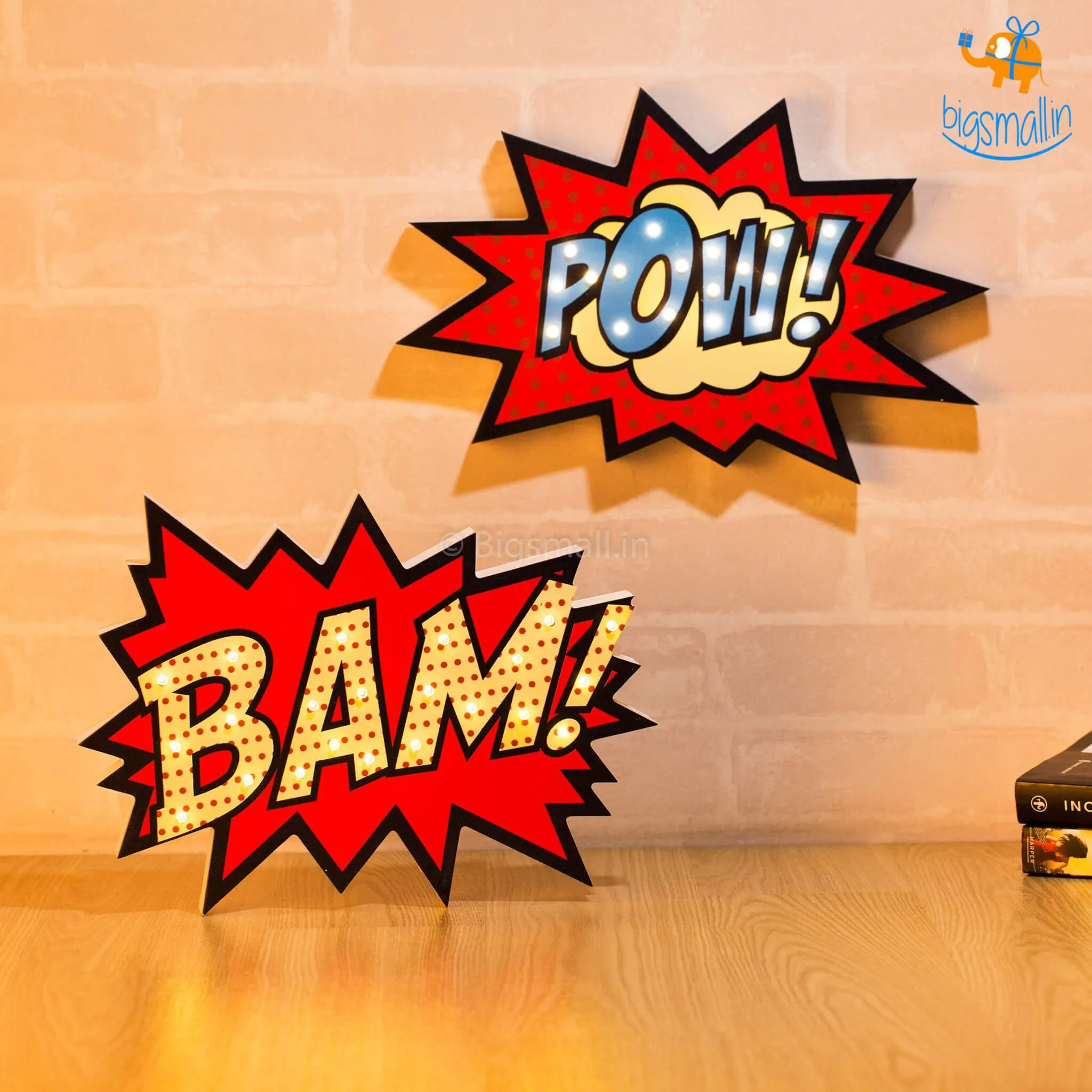 BAM! POW! LED Lamp