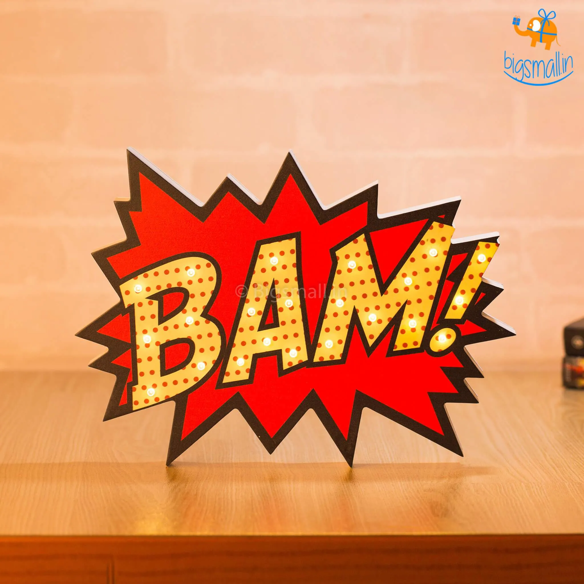 BAM! POW! LED Lamp