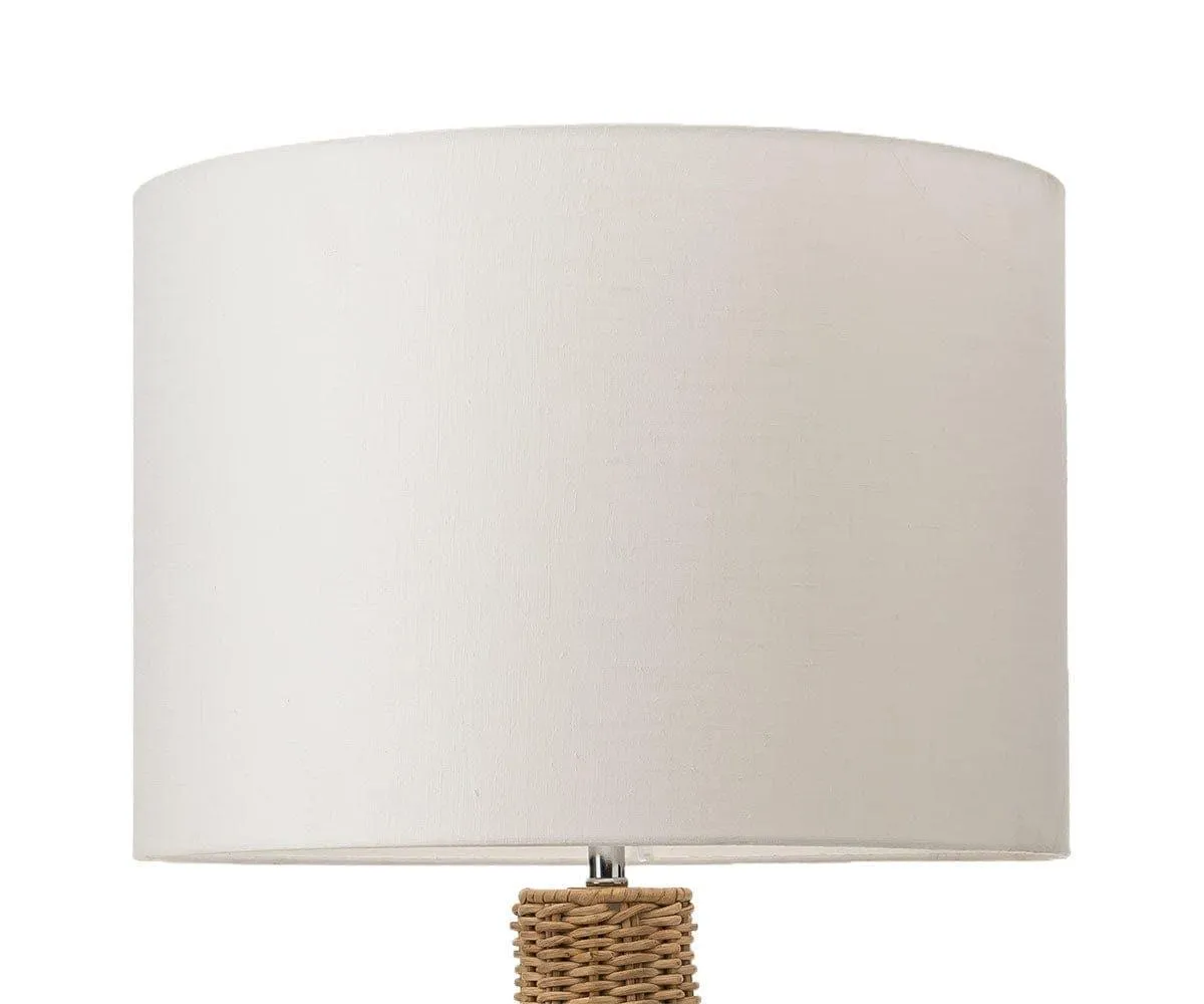 Basket Weave Table Lamp