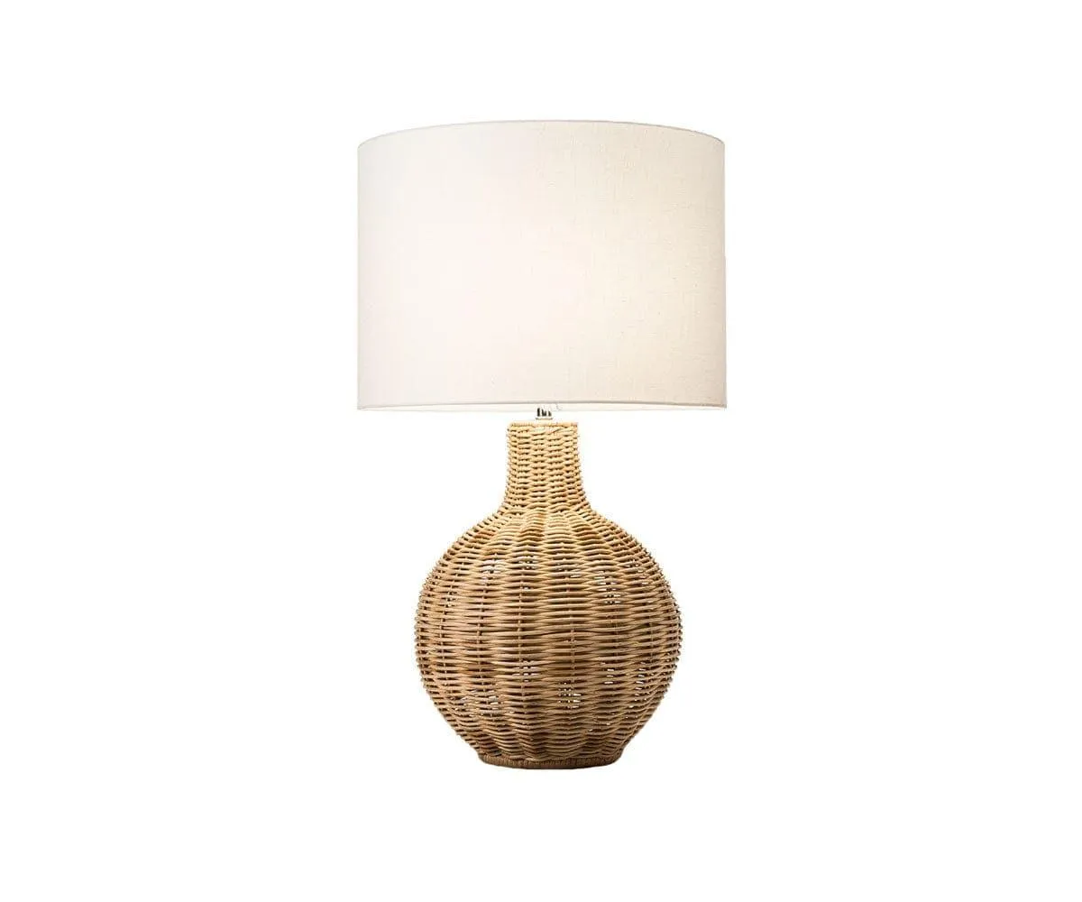 Basket Weave Table Lamp