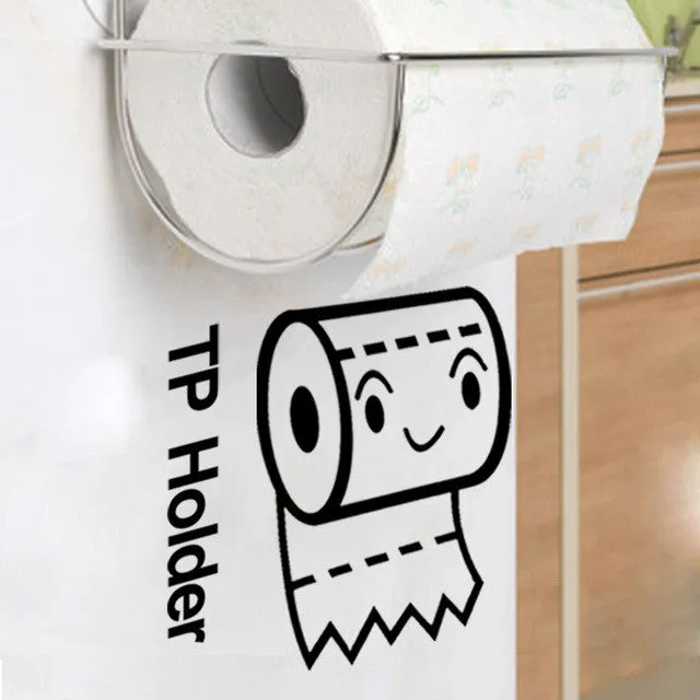 big mouth toilet stickers wall decorations 342. diy vinyl adesivos de paredes home decal mual art waterproof posters paper 7.0