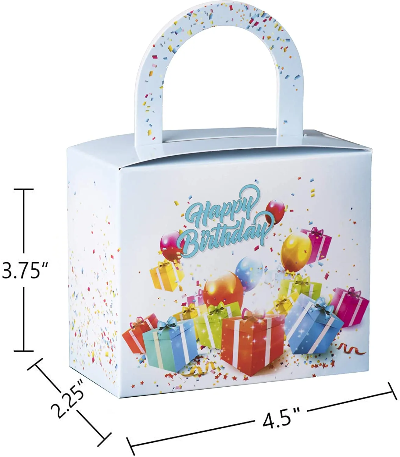 Birthday Boys Candy Boxes 36 Pack 4.5" X 3.75" X 2.25"