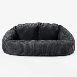 Bubble Sofa Bean Bag - Cord Black