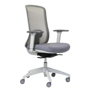 Buro Elan Mesh Ergonomic Office Chair - Light Grey