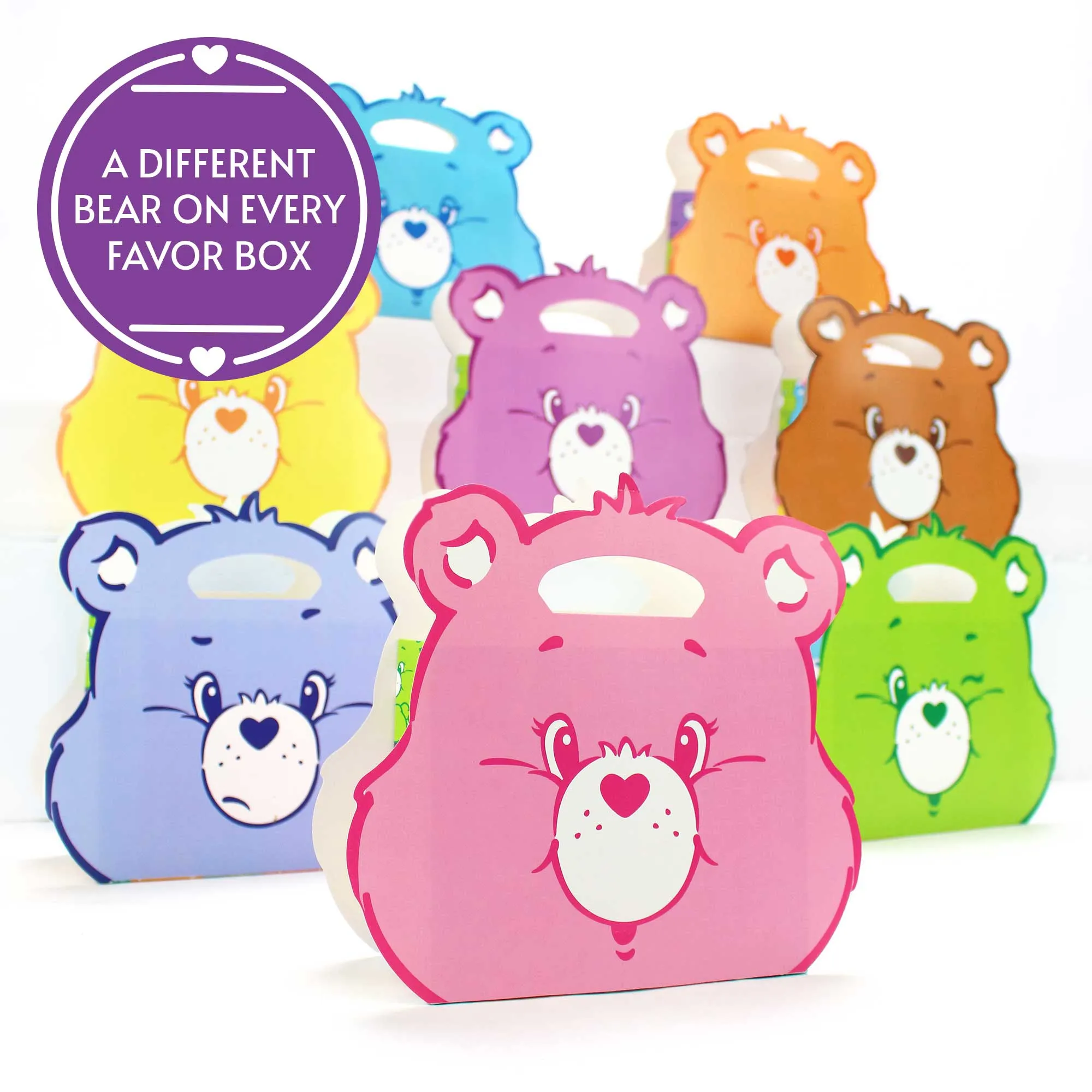 Care Bears Favor Boxes (Set of 8)