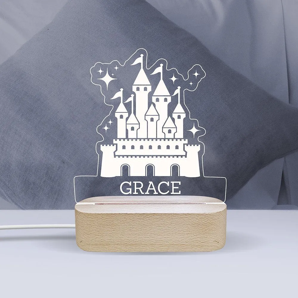 Castle -  Personalised Night Light