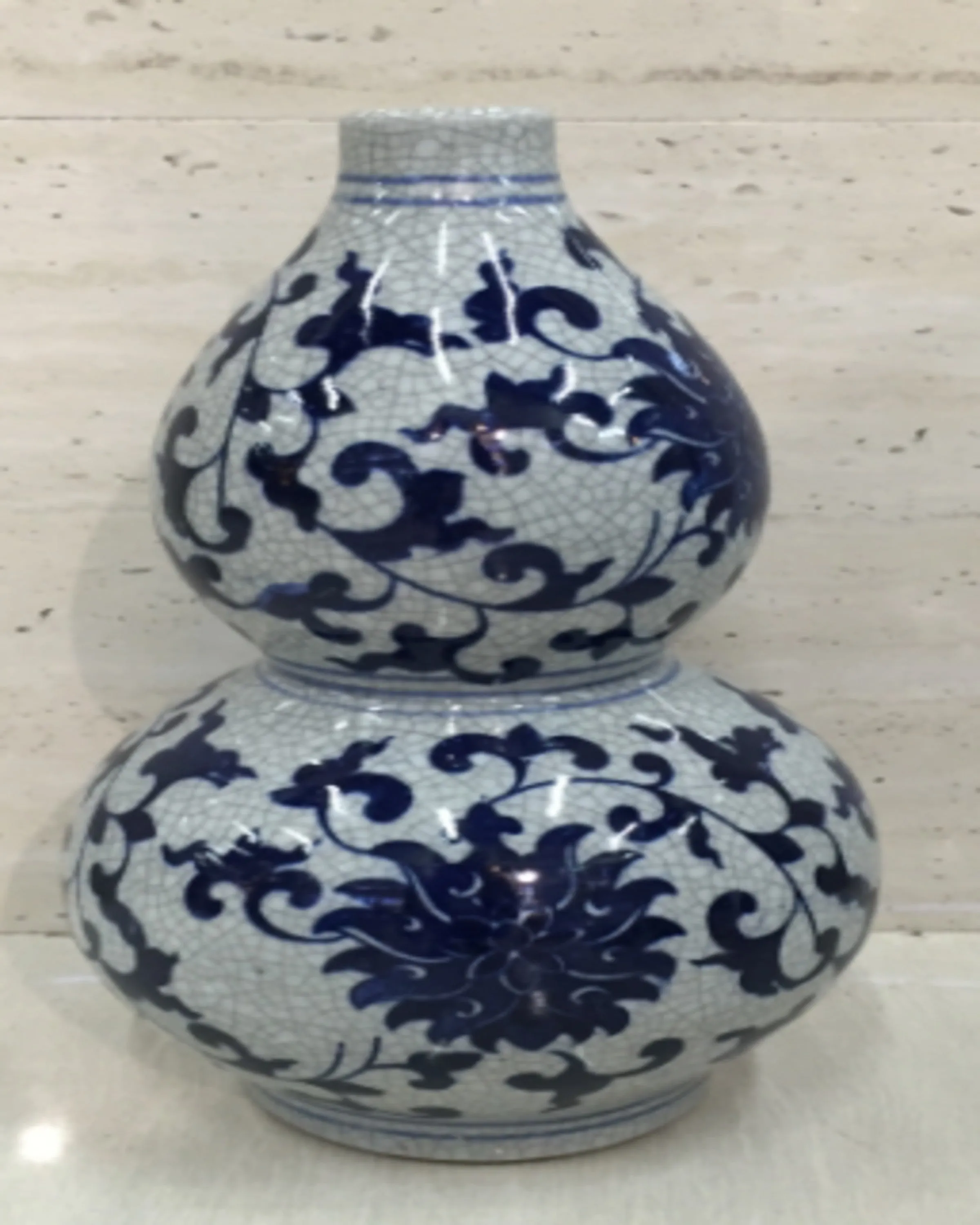 Chanel Blue and White Vases Set of 1 - Angie Homes