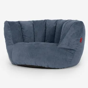 Charles Vintish Bean Bag - Needlecord Navy