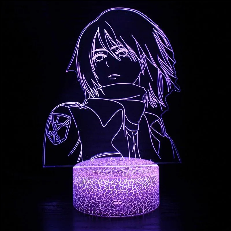 Children’s Gift Captain Levi Akmantu 3D Night Light