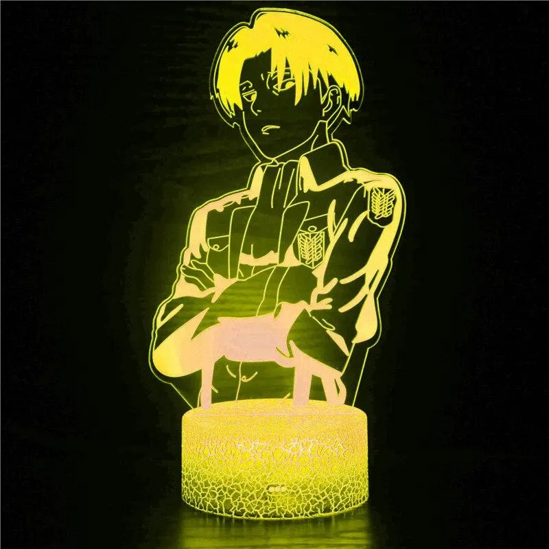 Children’s Gift Captain Levi Akmantu 3D Night Light