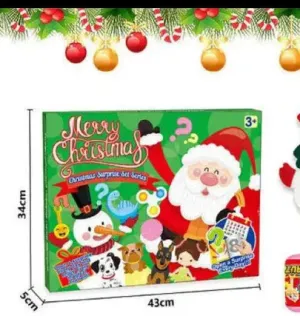 Christmas Advent Calendar 24 days with small toys included