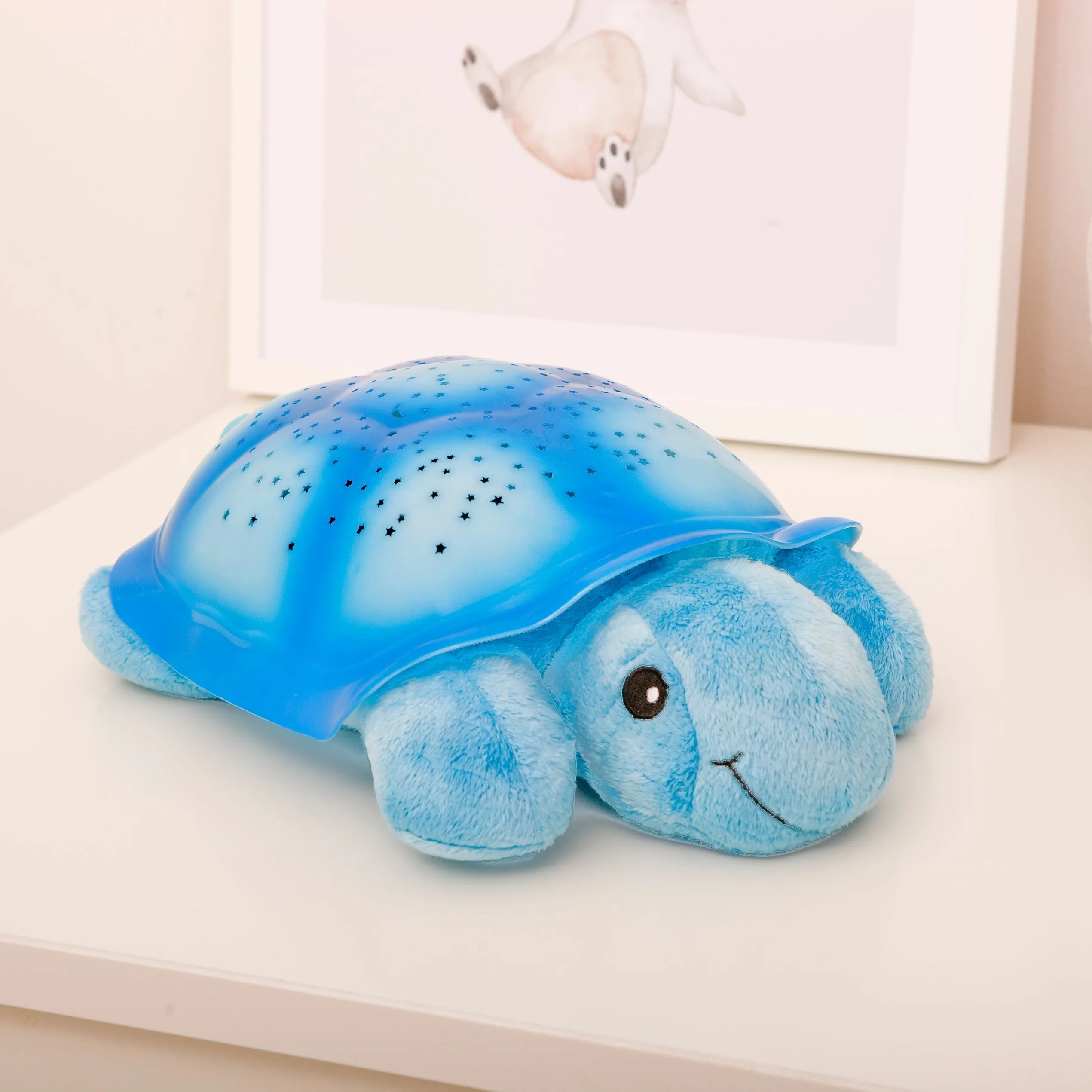 Cloud b -Twilight Turtle | Projecting Night Light Blue