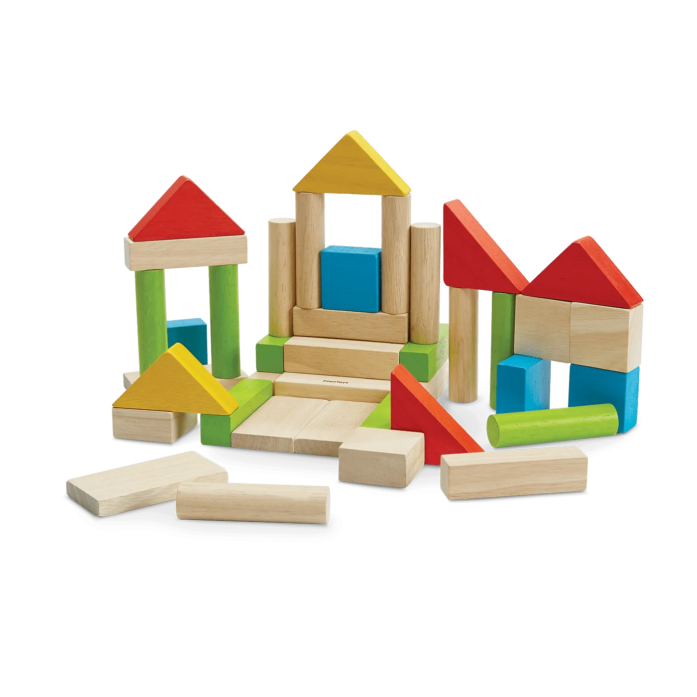 Colorful 40 Unit Blocks | Plan Toys