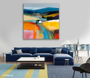 Contemporary Abstract Artwork, Acrylic Painting for Living Room, Oversized Wall Art Paintings, Original Modern Artwork on Canvas