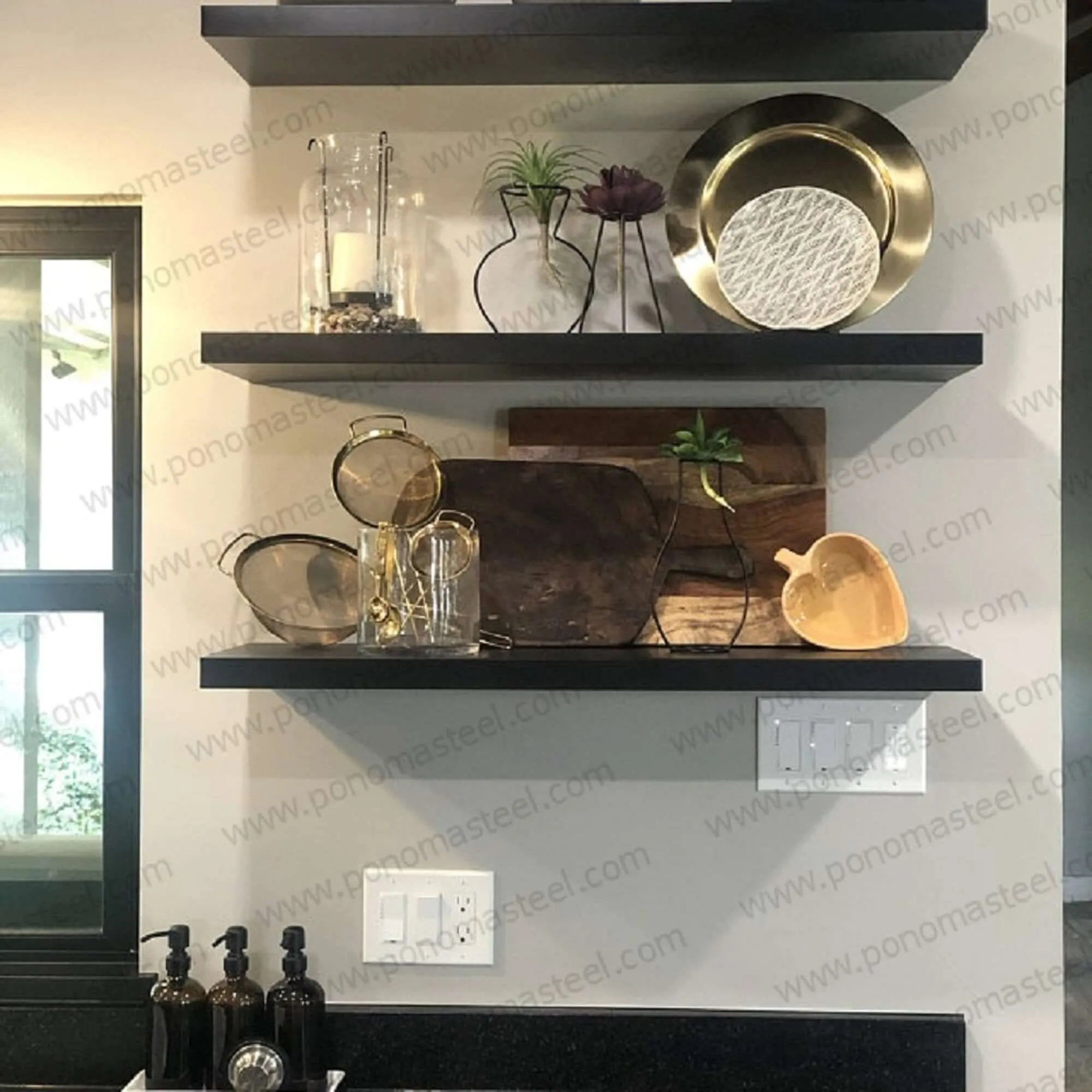 Custom made shelves by Ponoma®