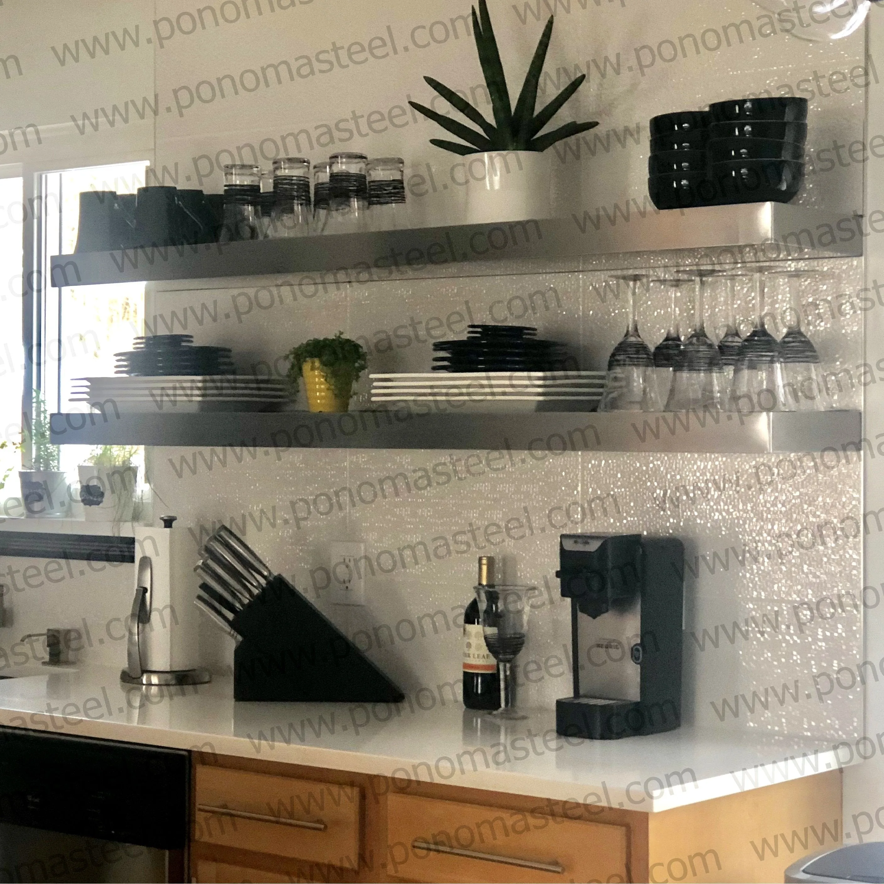 Custom made shelves by Ponoma®