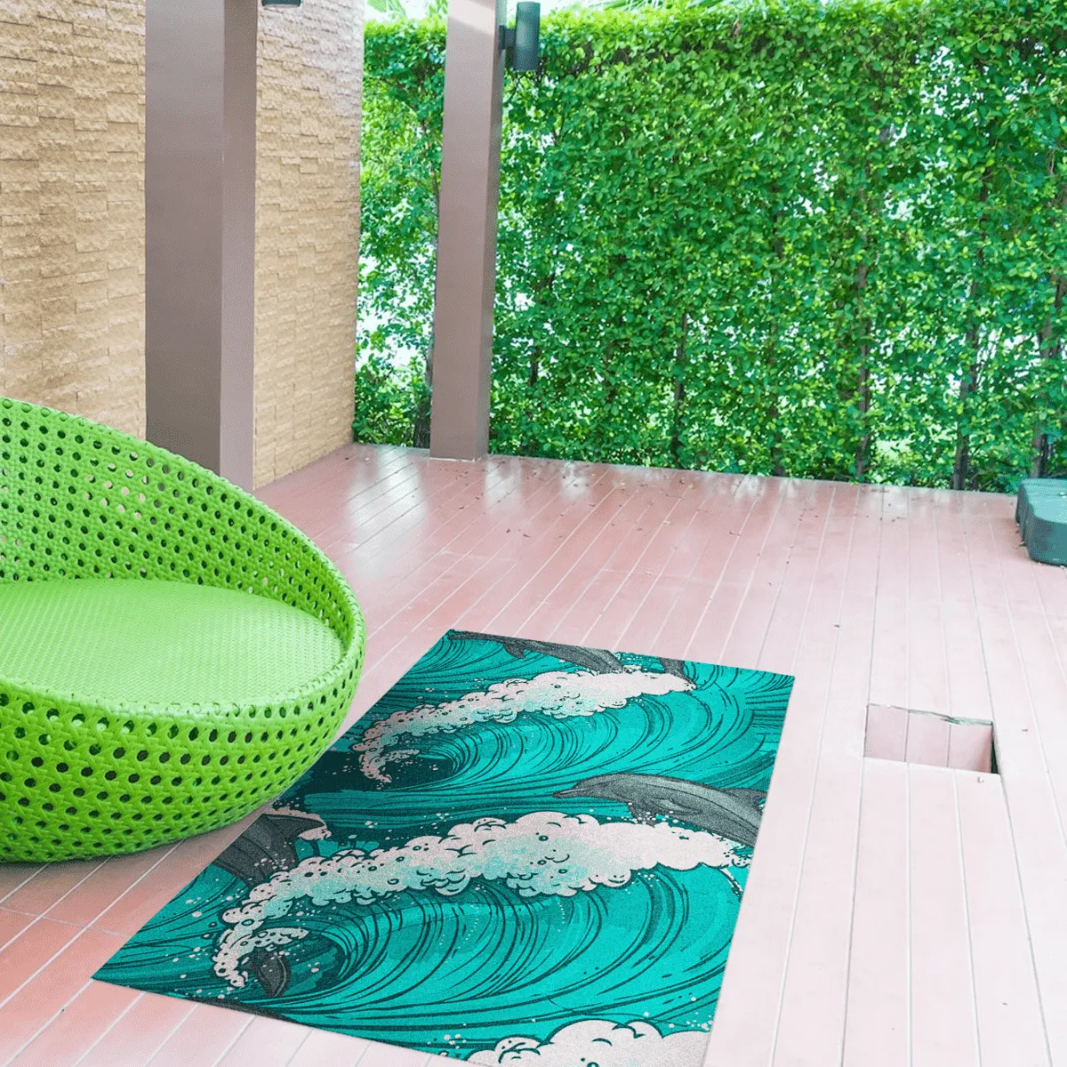 Custom Outdoor Area Rug