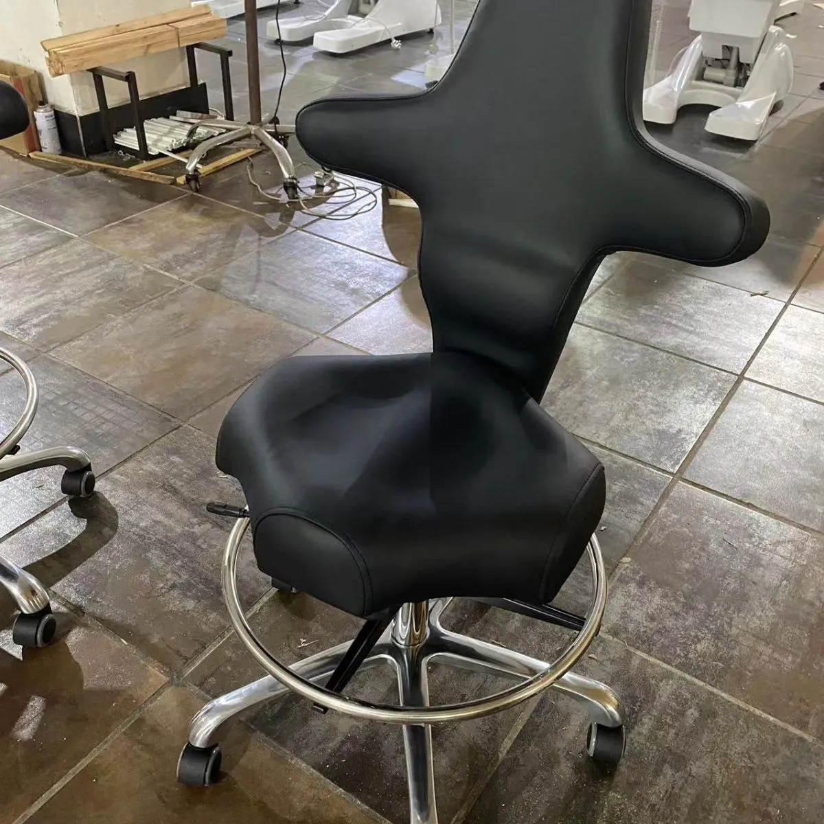 Ergonomic Surgeon Chair with FootRest for Precision Surgical and Dental Work