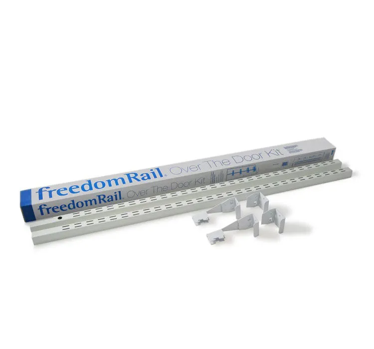 freedomRail Over the Door Organizer Hardware Kit