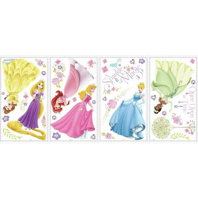 Glow Within Disney Princess Wall Decals