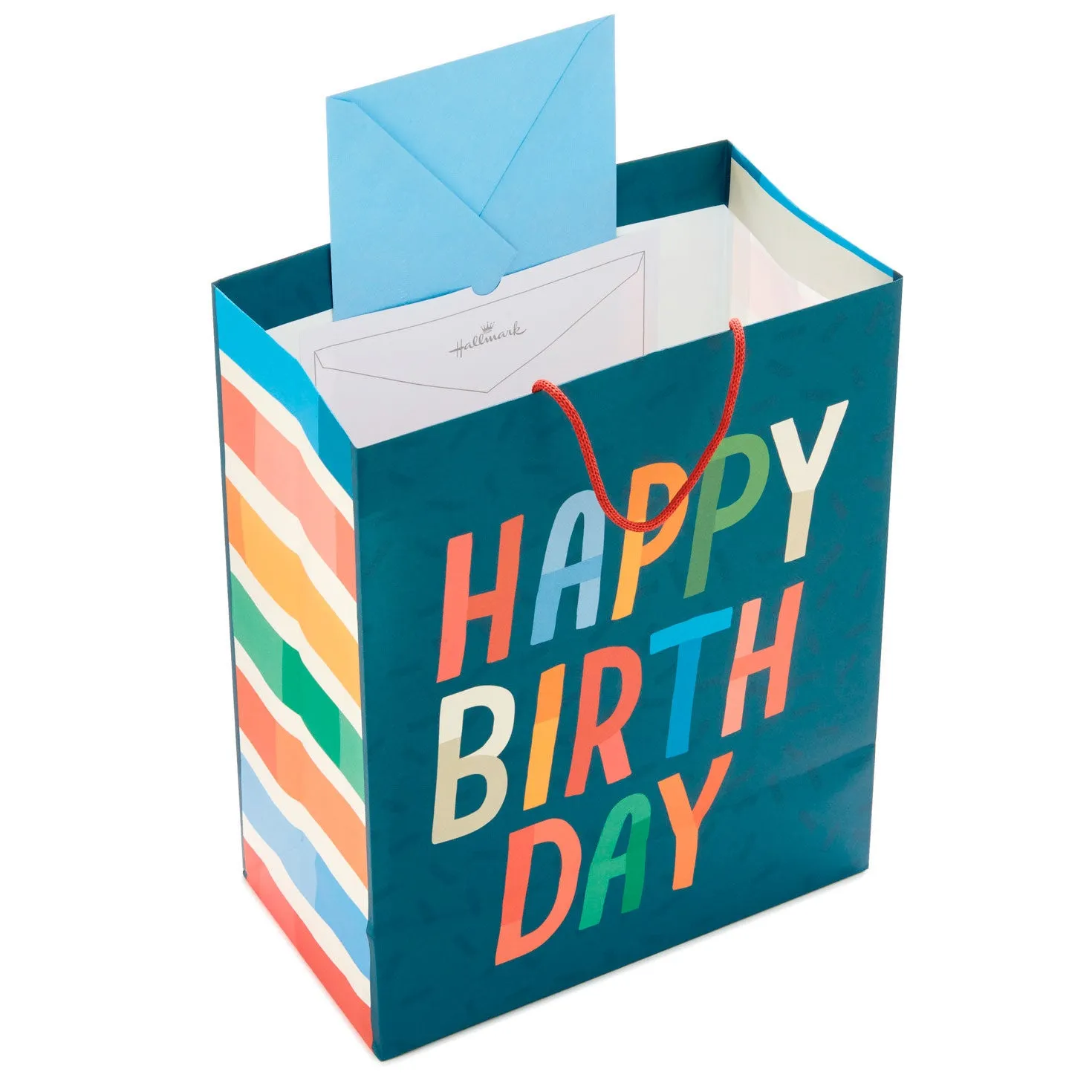 Hallmark 13'' Happy Birthday on Blue Large Gift Bag