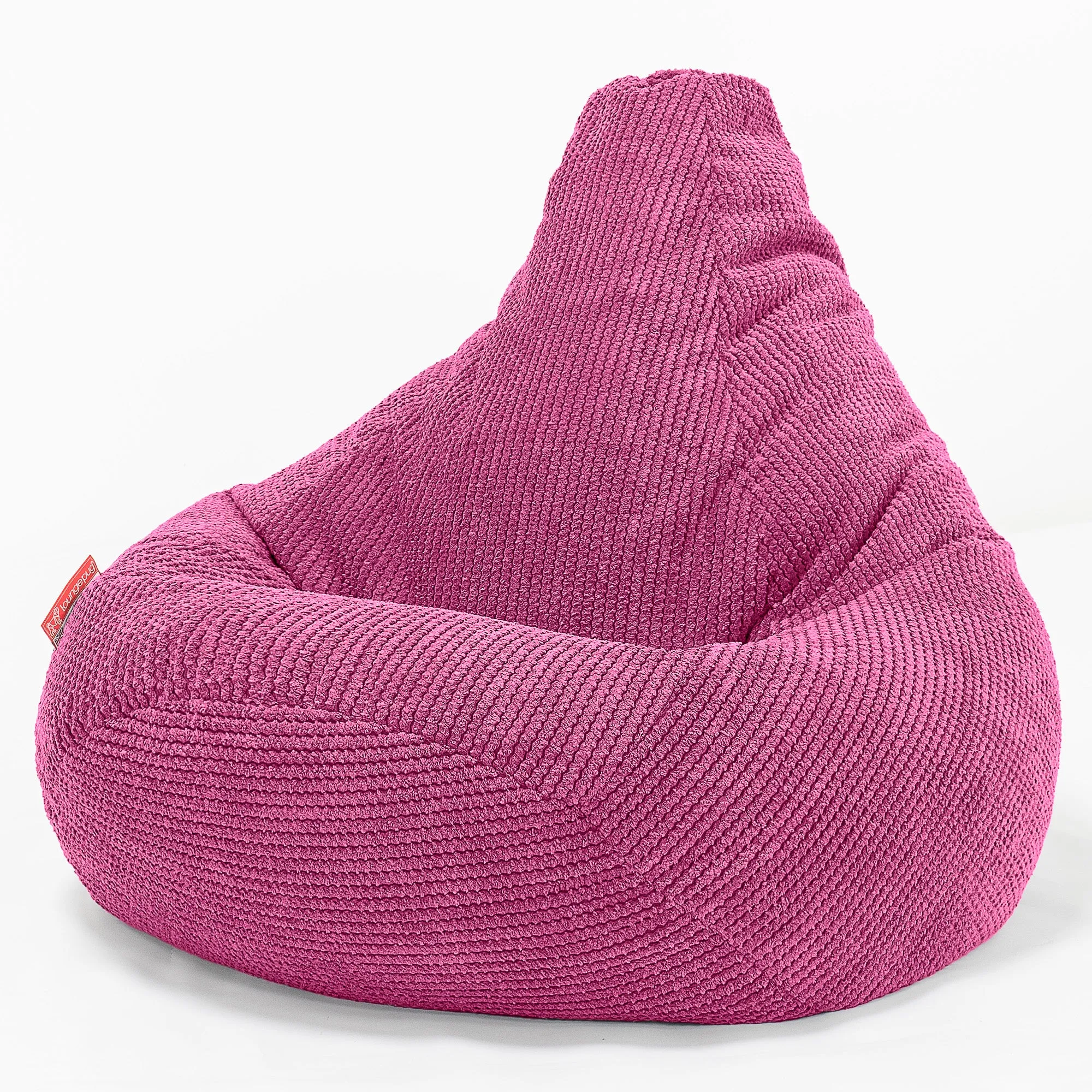 Highback Bean Bag Chair - Pom Pom Pink