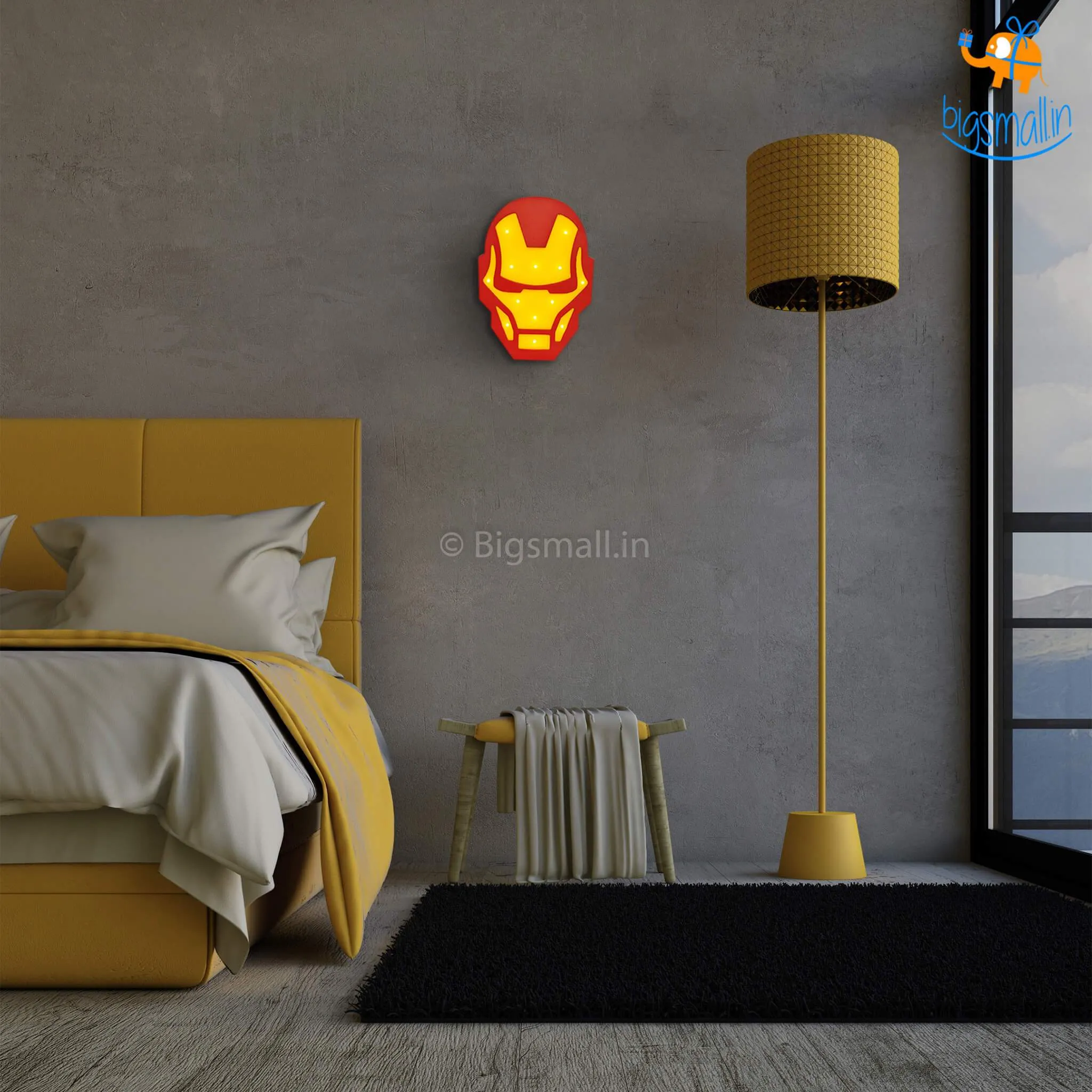 Iron Man LED Lamp