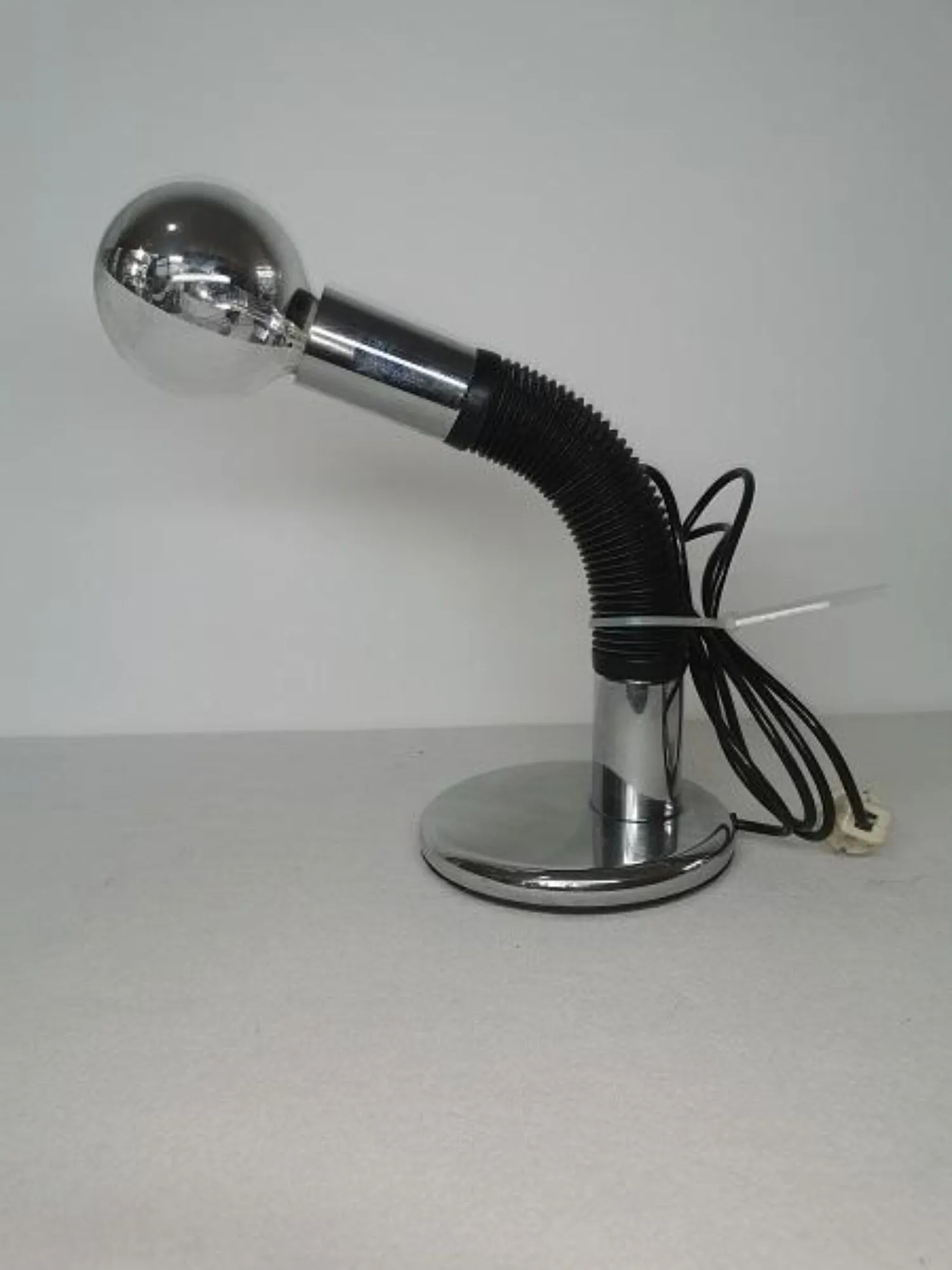 Italian design desk lamp Bendy (elbow) - E. Bellini for Targetti Sankey 1970s