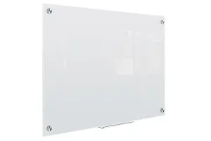 JasonL White Magnetic Frameless Glass Whiteboard