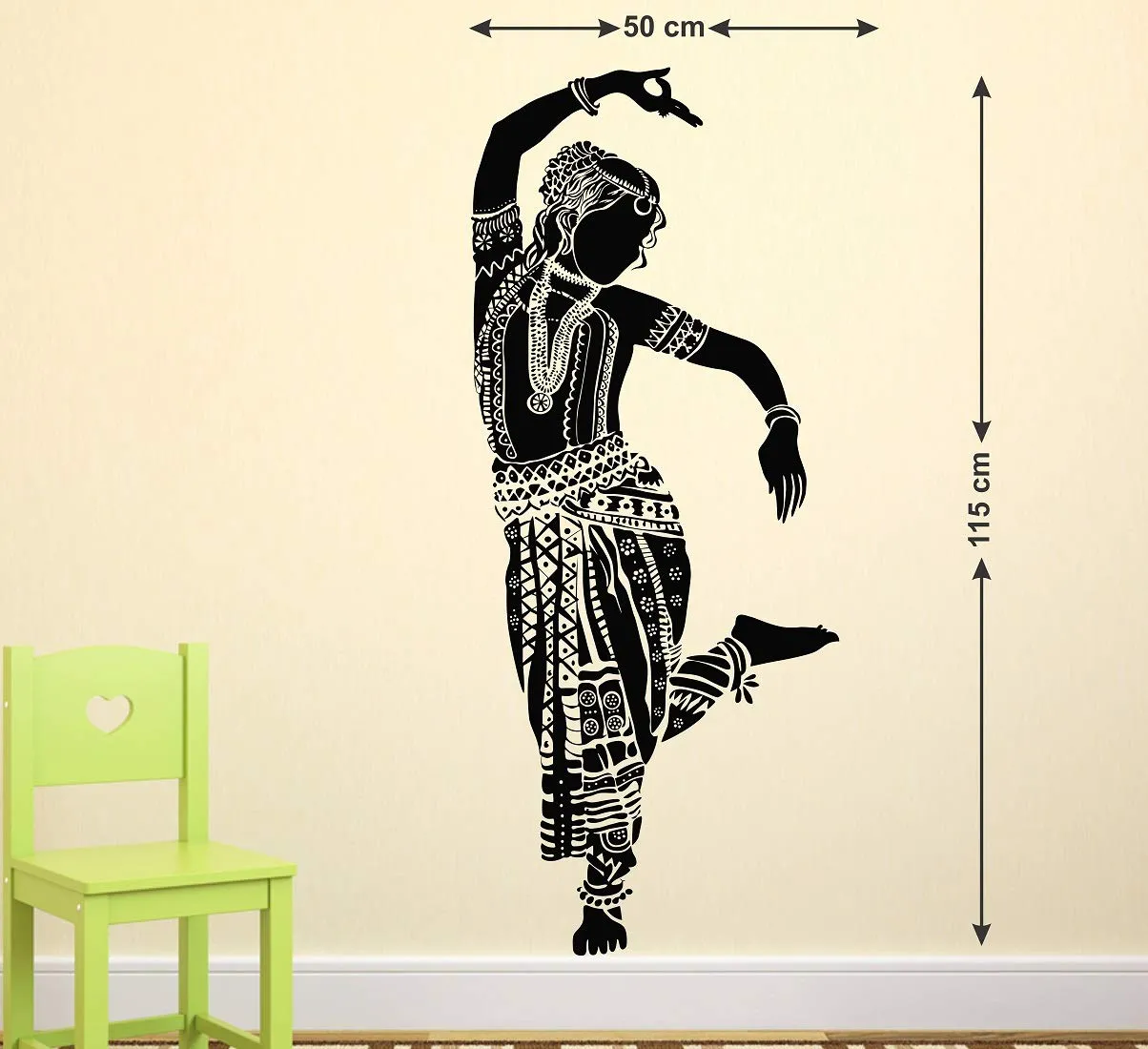 LANSTICK BHARATANATYAM Sticker