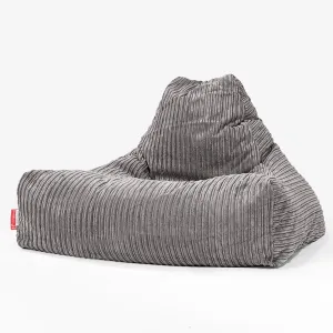 Lounger Beanbag - Cord Graphite Grey