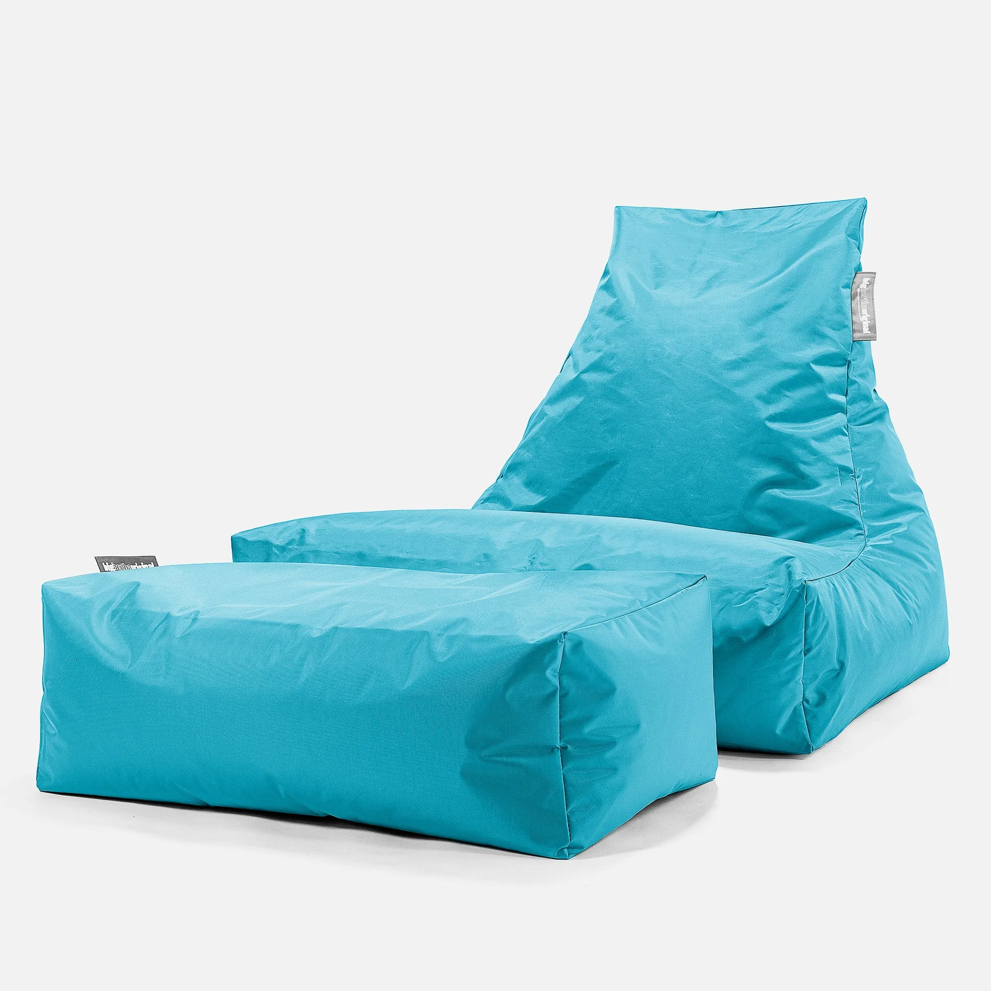 Lounger Beanbag - SmartCanvas™ Aqua Blue