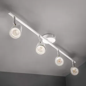 Marseille 4 Light Spotlight Bar White Ceiling Light