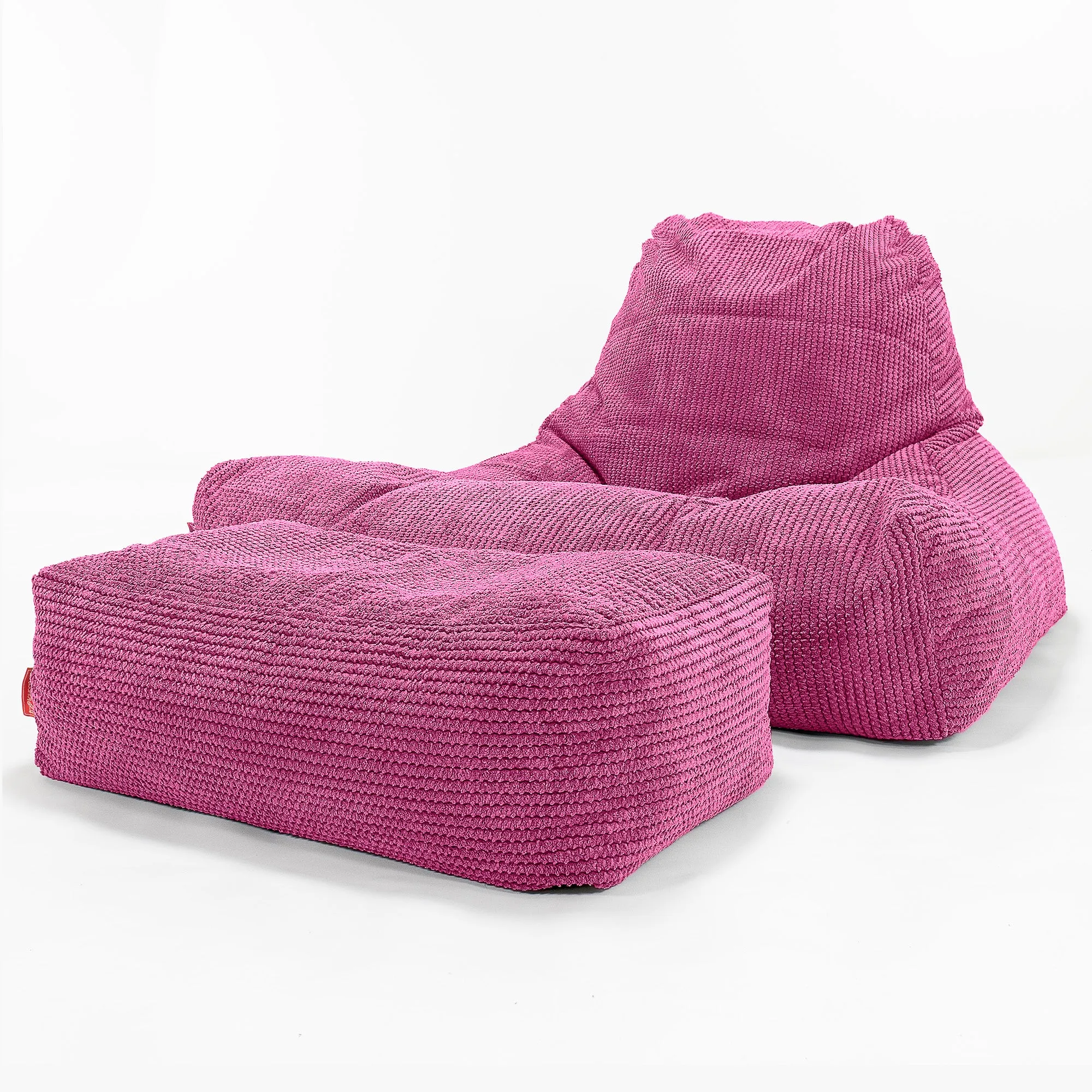 Mega Lounger Bean Bag - Pom Pom Pink