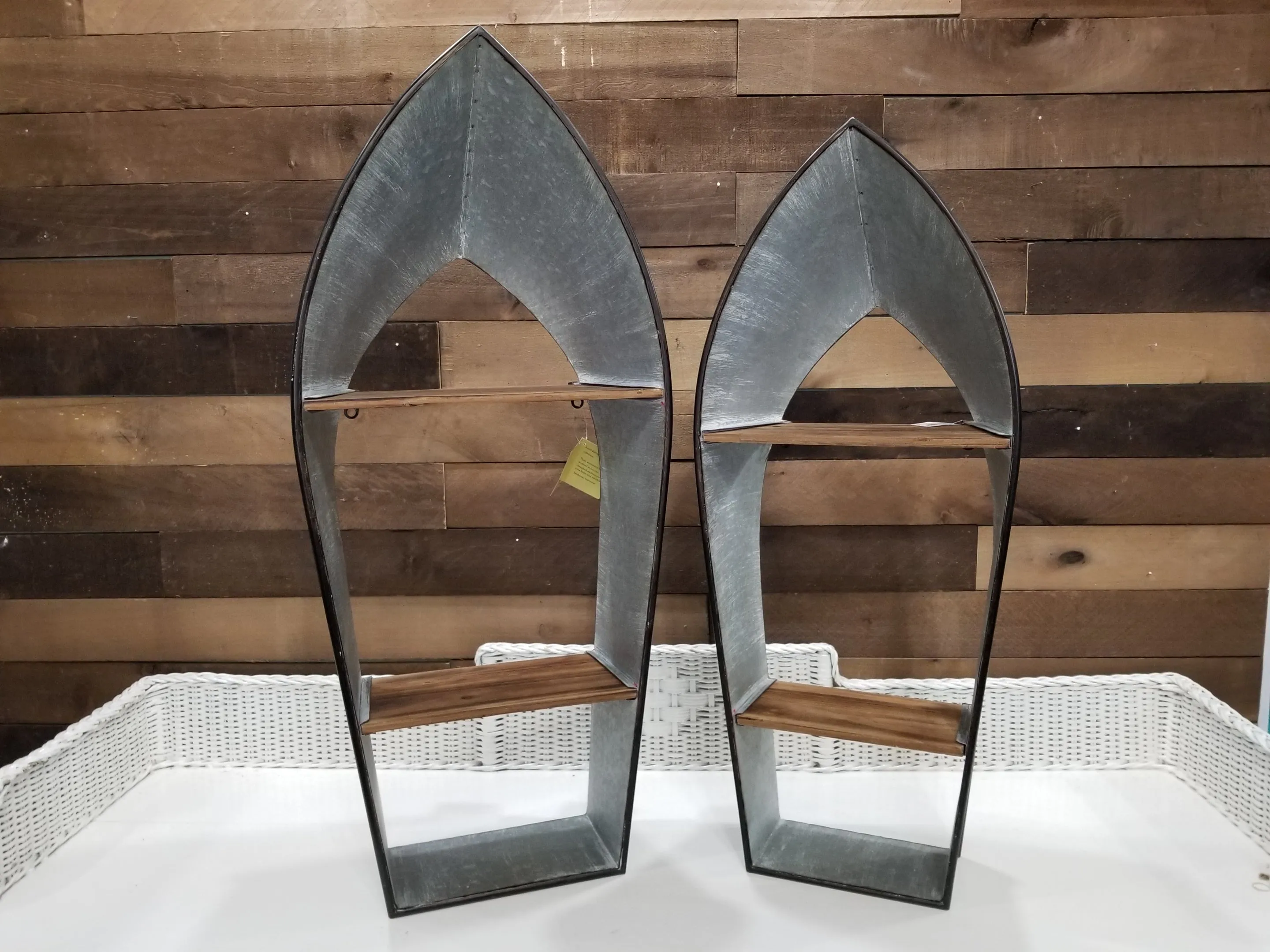 Metal Boat Shelves