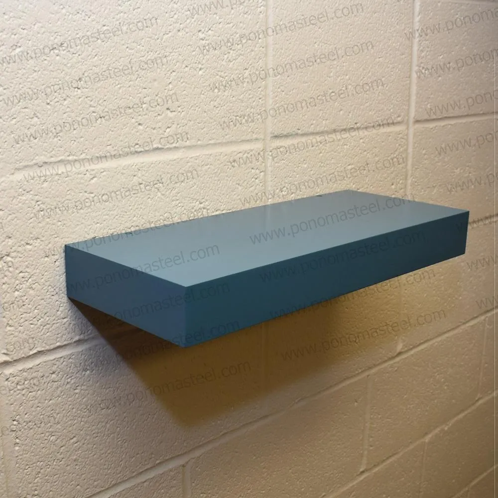 Metal shelves 23"- 27" (cm. 58.4 - 68.6) made-to-order shelves Ponoma®