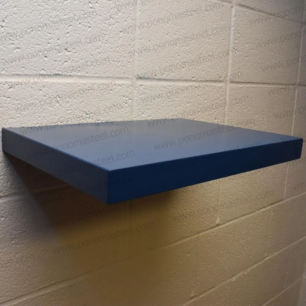 Metal shelves 23"- 27" (cm. 58.4 - 68.6) made-to-order shelves Ponoma®